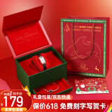 马克华菲（MARK FAIRWHALE）手表女士小绿表时尚方形盘石英女表防水腕表生日情人节礼物送女友 镶钻白面皮带