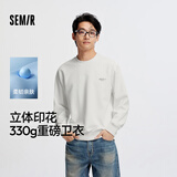森马（Semir）王安宇同款丨航天合作系列卫衣男秋森柔棉重磅上衣休闲情侣长袖