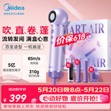 美的（Midea）高速吹风机 5亿负离子护发吹风筒 家用造型吹风机/卷发棒 棒棒糖FG306 送女友生日礼物 价保618