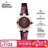 Vivienne Westwood西太后手表女士真皮女生日礼物送礼女友520情人节礼物V092BRBR