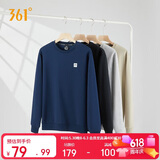 361°卫衣男装春夏季长袖运动服休闲跑步圆领宽松上衣服652334801D-8