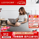 LUCKYSAC懒人沙发豆袋EPP小户型阳台卧室客厅单人小沙发椅子 标准款绅士灰