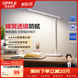 欧普照明（OPPLE）AAAA级书桌宿舍卧室儿童无蓝光台灯护眼灯学生学习台灯 米格2M