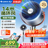 格力（GREE）空气循环扇家用智能遥控大风量电风扇等离子除菌净化3D自动摇头直流变频低噪落地扇 FXDZ-2305Bag5