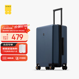地平线8号（LEVEL8）行李箱密码拉杆箱男女托运大容量万向轮学生旅行者PC箱 24英寸蓝