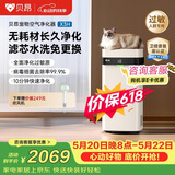 贝昂【价保618】0耗材空气净化器专业除过敏原杀菌消毒除甲醛除烟味家用消毒机除过敏原认证X3H鸿蒙版