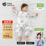 贝肽斯婴儿睡袋防惊跳夏季空调房薄款小孩子儿童睡袋0-3岁保护肚子着凉 夏天（前6后4 20-25℃）福兔 S码6-18个月 建议身高60-85cm