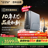 史密斯（A.O.SMITH）佳尼特【26年新品】蓝鲸1200G家用净水器厨房专用台下净水机直饮一体机10年RO膜CR3200AE3价保618