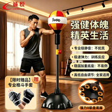 诚悦（CHENG YUE）拳击训练器速度球家用反应球立式沙袋成人儿童散打不倒翁练习靶