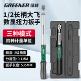 绿林（GREENER）电子数显扭力扳手高精度力矩扭矩定扭快速摩托汽车火花塞公斤
