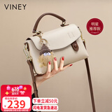 viney【赵晴同款】包包女包牛皮剑桥包轻奢斜挎生日礼物品牌送女友老婆