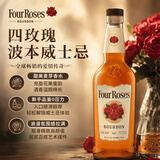 四玫瑰（Four Roses）波本威士忌 1000ml 40度 进口洋酒 甜美花果 调酒 618