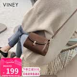 viney包包女包牛皮斜挎包洋气轻奢单肩手机包生日礼物品牌送女友老婆