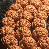 随升缘尼泊尔一代盘龙纹小金刚菩提子108颗梅花桩双龙男士手串原籽佛珠 牛货*九瓣飞碟桩108颗 10mm