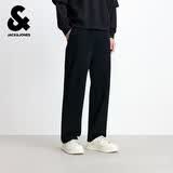 杰克·琼斯（JACK&JONES） 男装卫裤经典休闲纯棉舒适松紧抽绳运动直筒长裤裤子22611D026