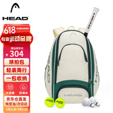 海德（HEAD）网球公开赛网球双肩包健身羽毛球背包旅行包多功能电脑包