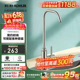 科勒（KOHLER）净水器龙头直饮水龙头纯2分可接科勒原装45406净水器内置龙头 45406T-VS（拉丝款）