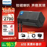 飞利浦（PHILIPS）【618买贵补差】吉他电吹管专用弹唱乐器音响 户外便携K歌直播OTG内录监听萨克斯专业音箱 SD420