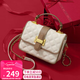 YUYULA牛皮包包女包斜挎包品牌轻奢手提链条包生日礼物高级感送女友老婆