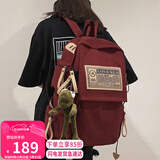 爱情海双肩包书包女大容量小学生初中高中背包大学生旅行包