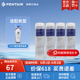 滨特尔（pentair） 净水器家用 前置10寸PP棉滤芯 简易更换 PP棉滤芯 10寸5μm通用 4只装