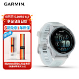 佳明（GARMIN）Forerunner570专业跑步运动手表GPS心率监测长续航跑表晨霜白42mm