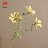 爱已装糖仿真花假花假绿植花瓶插花diy花束塑料花客厅摆件装饰花格桑花1束