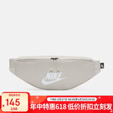 耐克（NIKE）NIKE男女腰包 单肩包斜挎包胸包休闲包DB0490-104 灰白均码