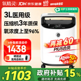 氧精灵3L升医用制氧机家用吸氧机老人专用孕妇便携氧气机323W