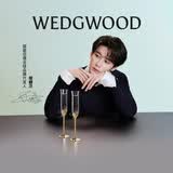 Wedgwood【七夕礼物】王薇薇VeraWang爱之结绳金色香槟杯酒杯套装结婚礼物