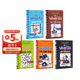 小屁孩日记英文原版 6-10册赠音频 Diary of a Wimpy Kid 幽默漫画桥梁章节书哭包日记 7至12岁小学生课外读物 蓝思910-1060L