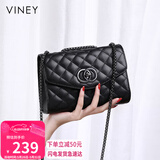 viney牛皮包包女包轻奢链条包洋气斜挎单肩包生日礼物高级感送女友老婆