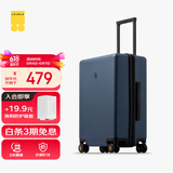 地平线8号（LEVEL8）行李箱密码拉杆箱男女托运大容量万向轮学生旅行者PC箱 24英寸蓝