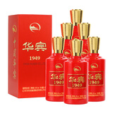 华宾1949酒体升级 高端品质 酱香型白酒53度纯坤沙白酒 贵州酱酒 53度 500mL 6瓶