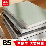 晨光（M&G）文具B5/60张不硌手活页本线圈本笔记本本子 初高中作业本横线内芯绿色1本APNDG085-ZZ开学必备
