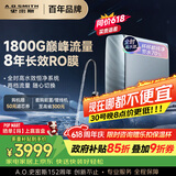 史密斯（A.O.SMITH）佳尼特 蓝鲸1600G 家用净水器厨房专用台下用净水机直饮一体机 8年RO膜 冠军之选CR4200AE1价保618