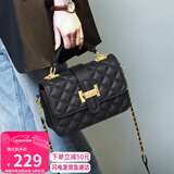 YUYULA牛皮包包女包斜挎包品牌轻奢手提链条包生日礼物高级感送女友老婆