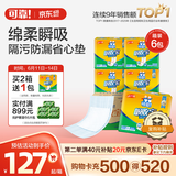 可靠（COCO）吸收宝成人护理垫3XL60片80*150cm加大舒适防漏老年人隔尿垫床垫