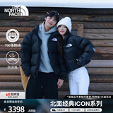 北面（The North Face）【李昀锐同款】ICON羽绒服1996NUPTSE鹅绒美版700蓬填充|3C8D GOE/宇宙黑 XS (165) 美版偏大一码