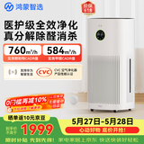 鸿蒙智选720空气净化器3增强版 除甲醛新房专用除烟味除过敏原宠物猫毛家用 支持华为智慧生活价保618