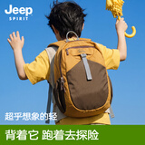 JEEP SPIRIT儿童户外背包男孩外出旅游小学生超轻书包小双肩包轻便登山包男童