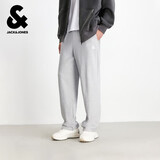 杰克·琼斯（JACK&JONES） 男装卫裤经典休闲纯棉舒适松紧抽绳运动直筒长裤裤子22611D026