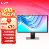 HKC 19.5英寸显示屏幕广色域HDMI接口滤蓝光不闪屏可壁挂家用商务办公台式电脑显示器P208H