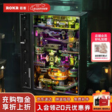 若客（ROKR）平行世界炼金城 积木玩具手工机械拼装模型生日六一儿童节礼物