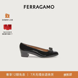菲拉格慕（Ferragamo）女士Vara蝴蝶结高跟鞋 0591963_1D _ 70 礼物送女友