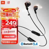 JBL TUNE 235BT 半入耳式蓝牙耳机 颈挂式耳机 防水设计免提通话 适用苹果小米 送男友礼物 黑色