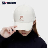 FILA FUSION斐乐潮牌情侣棒球帽中性秋季时尚休闲鸭舌帽运动遮阳帽