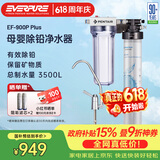 爱惠浦（Everpure） 净水器家用直饮大流量0废水 3500L母婴净水机EF-900P Plus净饮机