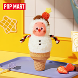 POP MART泡泡玛特 星星人欢迎来到月球表面系列-挂件潮玩玩具礼物 雪人双球Gelato挂件