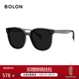 BOLON暴龙眼镜杨紫同款猫眼太阳镜偏光墨镜开车防紫外线男女款BL3082 C12-灰色偏光